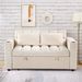 58" 4-1 Multi-functional Sofa Bed With Cup Holder And USB Port For Living Room Or Apartments_maomaolike.com