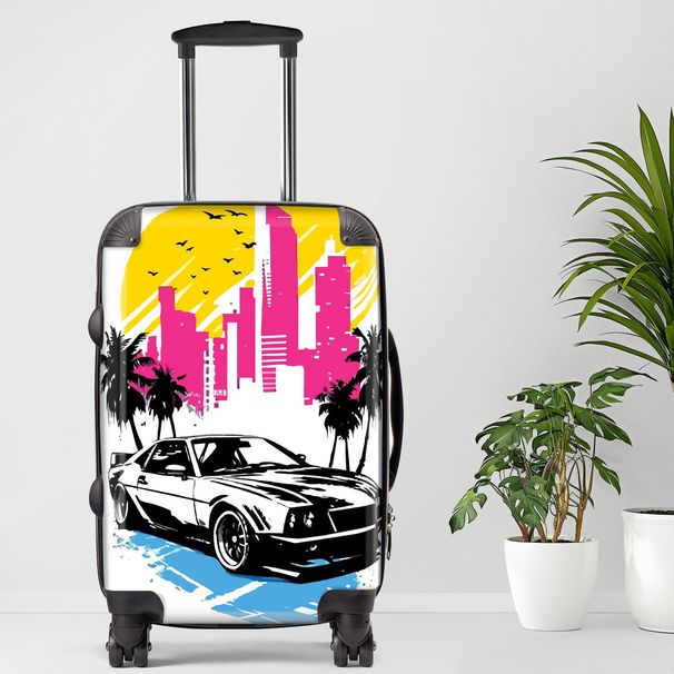 Car9 Luggage, 20/24/28 Inch Luggage, Carry-On, Custom Luggage, Luggage Set, Suitcase, Travel, Vacation, Cabin Suitcase, Custom Suitcase, Personalized Luggage_maomaolike.com