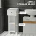 Bathroom Storage Cabinet, Cabinet Organizer With 1 Drawer And Adjustable Shelf_maomaolike.com