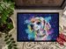 Hippie Dawg Doormat Front Door Mat Indoor Outdoor Rugs For Entryway, Non Slip Washable Low Pile, 24H X 36W_maomaolike.com