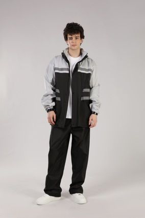 Long Raincoat Ivory | Waterproof Hooded Jacket With Pockets Entryway Modern Minimalist - 844_maomaolike.com