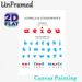 Vowels & Consonants Painting Poster, Clear Red & Blue Typographic Poster, Useful For Learning English Letter Classification And Pronunciation, Ideal_maomaolike.com