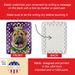 Shar Pei King Of Mardi Gras Porcelain Ornament Christmas Tree Hanging Decorations For Home Christmas Holiday, Rectangle, Gift, Multicolor_maomaolike.com