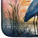 Blue Heron Setting Sun Dish Drying Mat Absorbent Dish Drying Mat Pad For Kitchen Counter Dish Drainer Mat For Countertop, 14 X 21", Multicolor_maomaolike.com