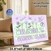 School Clinic Welcome Painting Poster, Soft Pastel Floral & Medical Element Poster, Warm Welcoming Decor Ideal For School Clinic_maomaolike.com