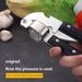 1Pc Black Stainless Steel Household Manual Garlic Press Creative Kitchen Tools_maomaolike.com