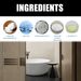 Jakehoe Power Bathroom Foamer, Toilet Tub Wash Basin Tile Decontamination Cleaning Spray_maomaolike.com