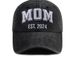 Unisex Washed cotton DAD MOM 3D embroidered baseball cap Cotton duck hat Dad hat Hip Hop hat_maomaolike.com