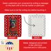 Staffordshire Bull Terrier Holiday Christmas Porcelain Ornament Christmas Tree Hanging Decorations For Home Christmas Holiday, Rectangle, Gift, Multicolor_maomaolike.com