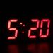3D Digital Alarm Clock, Home Desktop Clock, Wall-Mounted Entertainment Clock, High-End Creative LED Wall-Mounted Electronic Clock_maomaolike.com