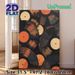 Vinyl Records Themed Painting Poster, Warm-toned Retro Layered Vinyl Records Poster, Nostalgic Music-themed Decor Suitable For Music Rooms, Living_maomaolike.com