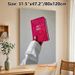 Holy Bible Themed Painting Poster, Vibrant Artistic Hand Holding Pink Holy Bible Poster, Faith-inspired Decor Ideal For Home, Prayer Room And_maomaolike.com