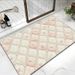 Bathroom Mat Toilet Mat Shower Mat Entrance Rug Absorbent Non-Slip Mat Soft Quick-Dry Machine Washable_maomaolike.com