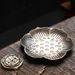 Copper-Plated Holder Burner For Home Indoor Metal Tray Living Room Sandalwood Coil Clip Stick Small Gourd Incense Ceremony Ornamen_maomaolike.com