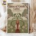 Anne Of Green Gables Painting Poster, Vintage Pastoral Style Poster, Nostalgic Literary-inspired Design Featuring Girl Facing Countryside House With_maomaolike.com