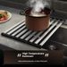 304 Stainless Steel Sink Dish Rack – Foldable, Expandable Drainer Basket For Dishes, Cups & Utensils (Space-Saving,_maomaolike.com