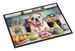 Decorating Easter English Bulldog Doormat Front Door Mat Indoor Outdoor Rugs For Entryway, Non Slip Washable Low Pile, 24H X 36W_maomaolike.com