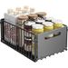 Home Garden Kitchen Sink Pull Out Basket Double Layer Seasoning Snack Bottle Storage Cabinet Layered Rack_maomaolike.com