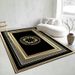 Living Room Rug Large Size Rug Abstract Geometric Pattern Bedroom Rug Plush Pile, Washable Thickened Underlay Bedside Rug Home Decor Rug_maomaolike.com