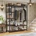 Freestanding Closet Organizer With 6 Shelves And Hanging Bar_maomaolike.com