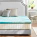 2-3 Inch Gel Memory Foam Mattress Topper Full Size Cooling Mattress Soft And Breathable Bed Topper School Bedroom Furniture_maomaolike.com