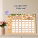 Jungle Animal Potty Training Chart Painting Poster, Cute Cartoon Jungle Creatures Illustration Poster, Assists With Potty Training Progress Tracking_maomaolike.com