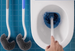 Household Long Handle No Dead Angle New Model Wall-Mounted Bathroom Toilet Brush_maomaolike.com