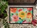 Ranunculus In Watercolor Doormat Front Door Mat Indoor Outdoor Rugs For Entryway, Non Slip Washable Low Pile, 24H X 36W_maomaolike.com