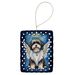 Havanese My Angel Porcelain Ornament Christmas Tree Hanging Decorations For Home Christmas Holiday, Rectangle, Gift, Multicolor_maomaolike.com