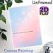 Inspirational Quote Painting Poster, Soft Pink-blue Gradient Bokeh Style Poster, Warm Uplifting Message, Ideal For Bedroom, Living Room, Office Wall_maomaolike.com