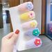 Unisex Kids Quicksand hair clip Hair accessories for girls cartoon don't hurt bangs broken hair clip for girls sweet little clip_maomaolike.com