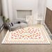 Living Room Rug,Large Rug,Oversized, Gold Leaves Design,Bedroom Rug,Soft And Thick, Machine Washable, Thickened Rug, Bedside Rug,Decorative Indoor Rug_maomaolike.com