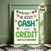 Payment Notice Painting Poster, Vibrant Playful Design With Cookies And Bunting Poster, Clear Payment Method Reminder, Ideal For Bakery Shops And_maomaolike.com