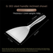 Stainless Steel Handle Egg Griddle Cold Noodle Vegetable Pancake Spatula Iron Plate Takoyaki Tool_maomaolike.com