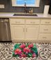 West Virginia Rhododendrons In Watercolor Memory Foam Kitchen Mat Machine Washable Anti-Fatigue Mat Cushion Comfort Bath Mat Or Kitchen Rug_maomaolike.com