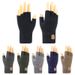Knitted wool cold proof warm gloves men's thick outdoor cycling plus velvet touch screen winter gloves_maomaolike.com