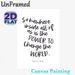 Inspirational Quote Painting Poster, Minimalist Handwritten Typography Poster, Uplifting Motivational Message, Suitable For Home Office, Living Room_maomaolike.com