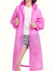 Adult Rain Jacket, Windproof And Waterproof EVA Full Body All In One Raincoat, Travel, Outdoor Cycling, Hiking, Portable Adult Women's Raincoat_maomaolike.com