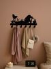 Wall-mounted Single Hanger With Built-in Key Holder,The Decorative Hooks_maomaolike.com