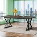 Wood Dining Table, Farmhouse 70.8" Kitchen Table For 6 People_maomaolike.com