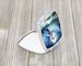 Blue Heron Under The Moonlight Compact Mirror Decorative Travel Makeup Mirror For Women Girls Gifts Pocket Makeup Mirror Folding Handheld_maomaolike.com