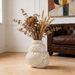 Organic Sculptural Vase Textured Ceramic Decor · Minimalist Luxury Style_maomaolike.com