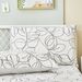 Leaf Line Pattern Three Piece Digital Printing Bed Sheet Bedding Set For Adults And Children_maomaolike.com