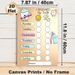 Tooth Brushing Reward Chart Painting Poster, Cute Cartoon-style Colorful Oral Care Poster, Practical Tracker To Build Regular Tooth-brushing Habits_maomaolike.com