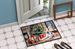 Fox Terrier Cozy Christmas Doormat Front Door Mat Indoor Outdoor Rugs For Entryway, Non Slip Washable Low Pile, 24H X 36W_maomaolike.com