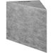 Tile Shower Seat, 22.4\" X 16\" X 20\" Ready To Tile Shower Seat, Factory Waterproof & 100% Leak Proof Tileable Shower Corner Seat, 440lbs Load-Bearing Triangular Board Shower Bench, Grey_maomaolike.com