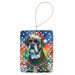 Boxer Christmas Porcelain Ornament Christmas Tree Hanging Decorations For Home Christmas Holiday, Rectangle, Gift, Multicolor_maomaolike.com