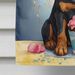 Rottweiler Happy Birthday House Flag Large Porch Sleeve Pole Decorative Outside Yard Banner Artwork Wall Hanging, Polyester, House Size, Multicolor_maomaolike.com