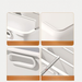 Wardrobe Pants Bin Household Drawer Divider Clothing Sweater Organizer Box Partition Storage Basket_maomaolike.com