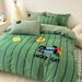 Wholesale INS Cartoon Style Full Towel Embroidered Brushed 4-Piece Autumn Winter Thickened Warm Pure Cotton Four-Piece Bedding Set_maomaolike.com